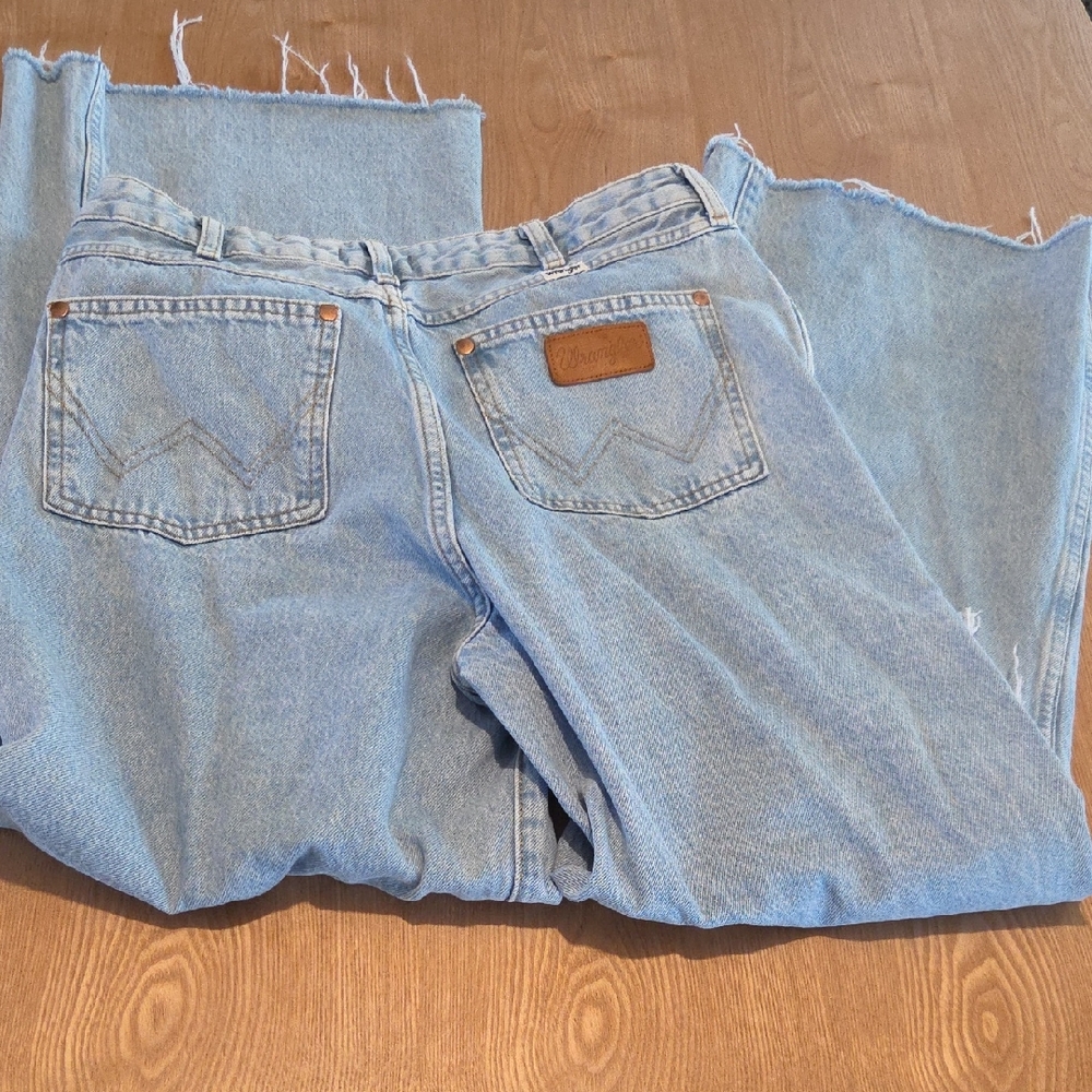 Wrangler Light Blue Straight Leg Jeans